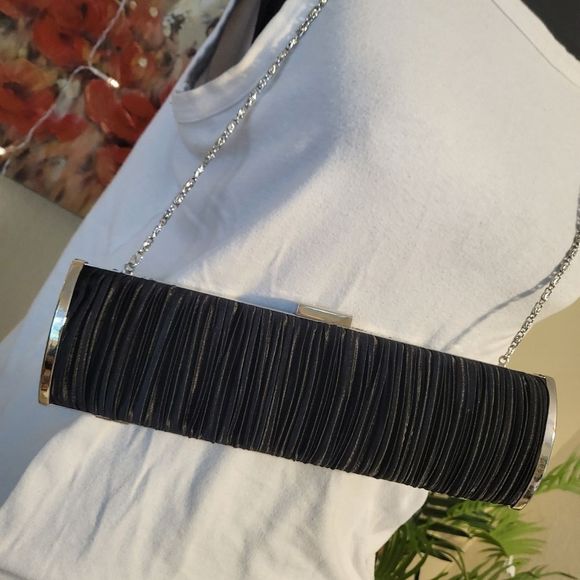 Vintage Black Clutch purse - Picture 2 of 3